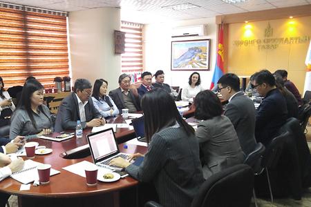 몽골 투자청 방문해 몽골 정부와의 기술협력 가능성 논의