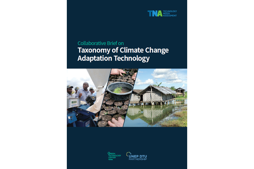 TNA COLLABORATIVE Brief on Taxonomy of Climate Change Adaptation Technology UNEP DTU