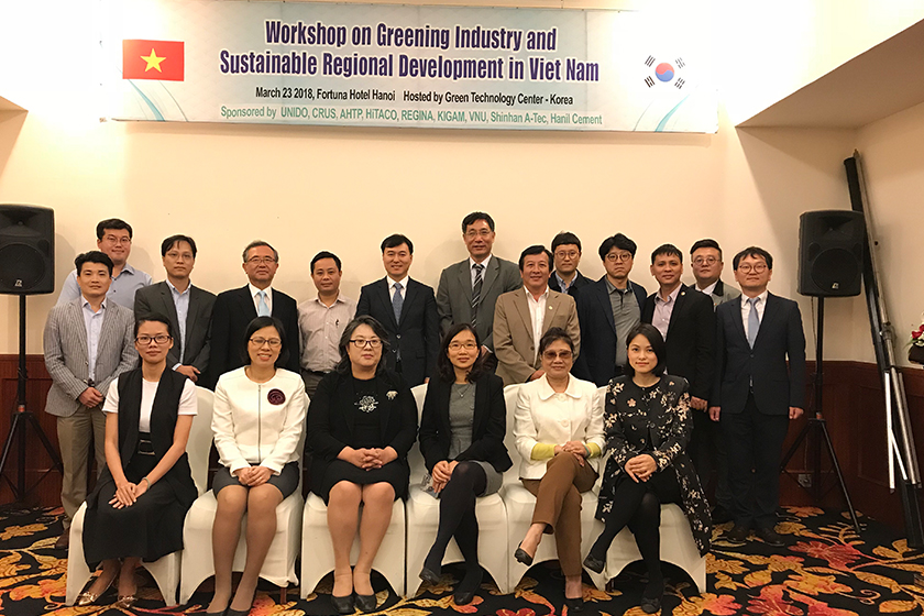 Workshop on Greening Industry and Sustainable Regional Development in Viet Nam