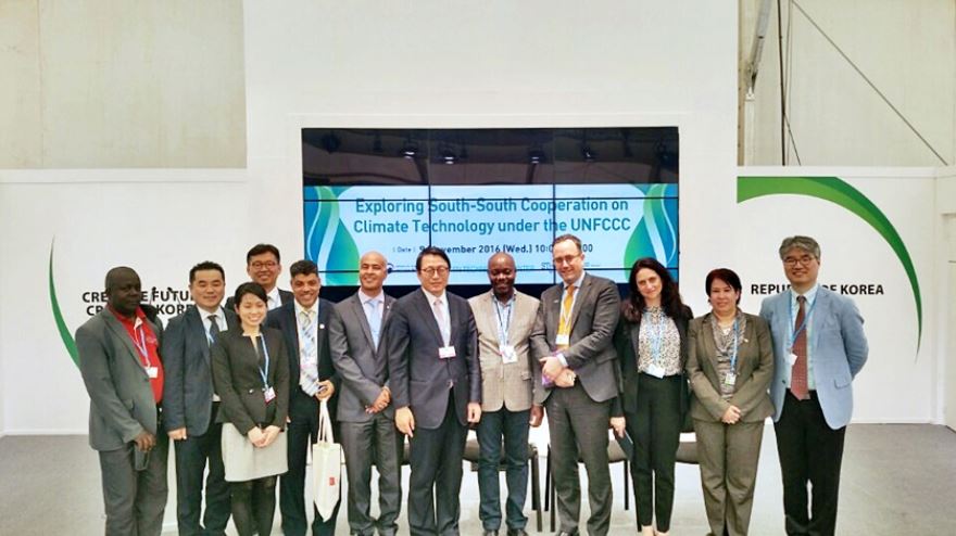 Participating COP22 as Government Delegation
