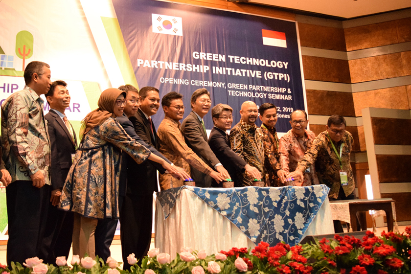 한-인도네시아 녹색기술 협력거점센터 개소
